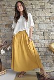 Paloma Ripley Skirt Indian Yellow